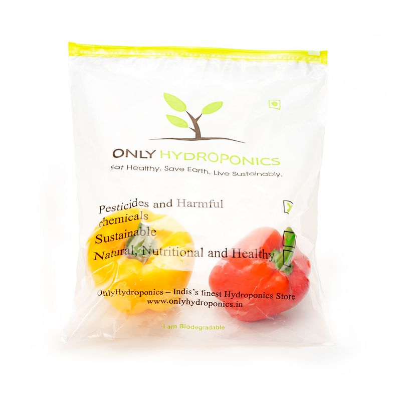 Hydroponic Sweet Bell Peppers- Organically Grown (Red/Yellow)